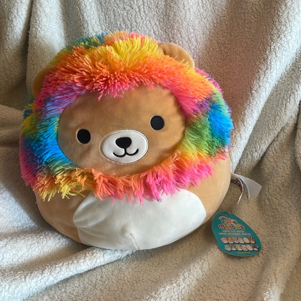 Squishmallow Leonard/Liv Flip-A-Mallow with tag